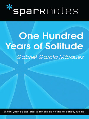 cover image of 100 Years of Solitude (SparkNotes Literature Guide)